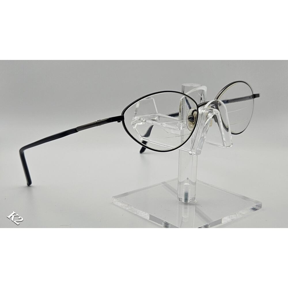 Ellen Tracy Dark Blue Oval Eyeglasses Frames 51-16-135 Lightweight Optical